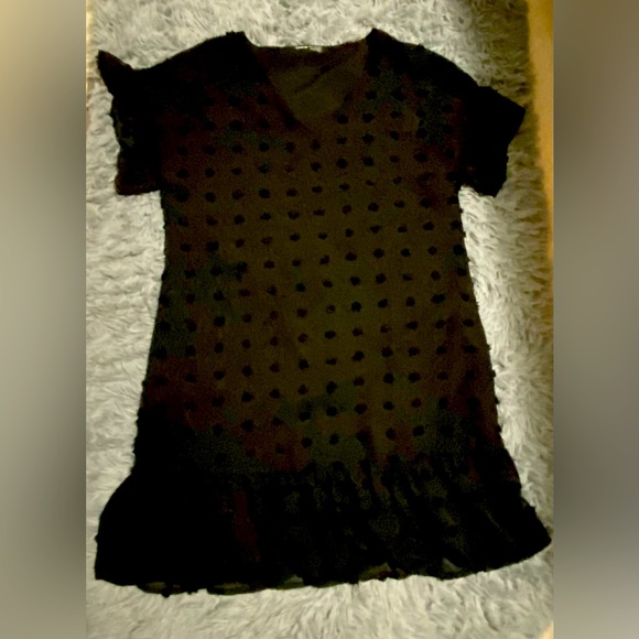 Shein textured polka dot dress - Picture 1 of 4